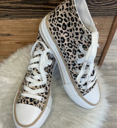 Baskets converse leopard Dodie Dod s Boutique de pret a porter femme a Aime la Plagne